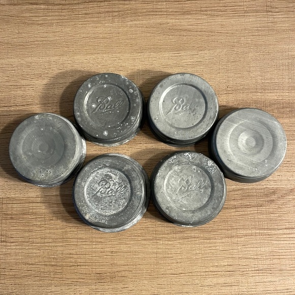 Ball Kitchen Vintage Ball Zinc Canning Jar Lids Set Of 6 Poshmark